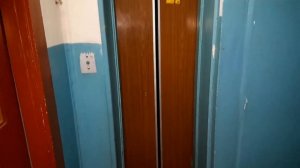 274) Лифт "МЛЗ" со светлым купе. Раб. с 1987 г., 0,71 м/с, на этажных переключателях. 2021 год.