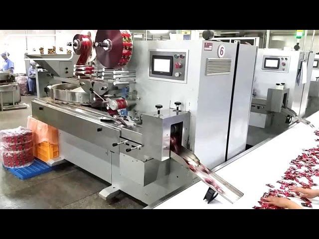 FWM1200 Упаковка кондитерских изделий на флоу-паке