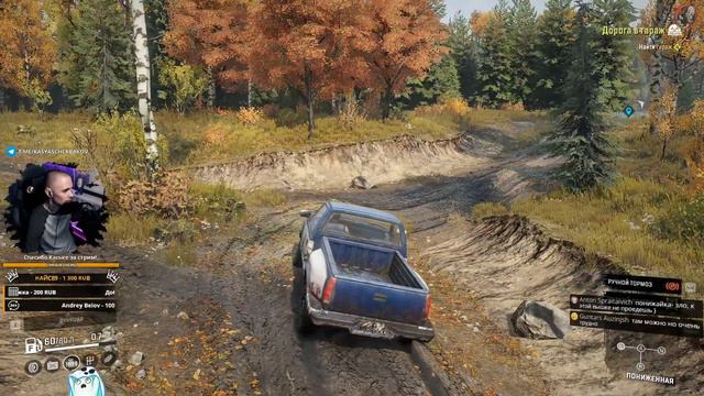 SnowRunner [Первый взгляд] - Добрый сказ как призрак пробирался через снег и грязь! смотреть онлайн