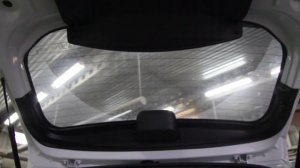Установка обивки крышки багажника на Renault Duster | Installing the boot lining Renault Duster