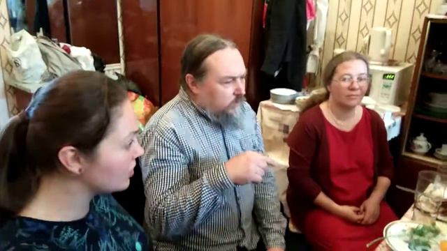 Именины О. Алексия. Пение смотреть онлайн