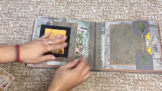 Мужской фотоальбом ручной работы. Скрапбукинг для мужчин. смотреть онлайн