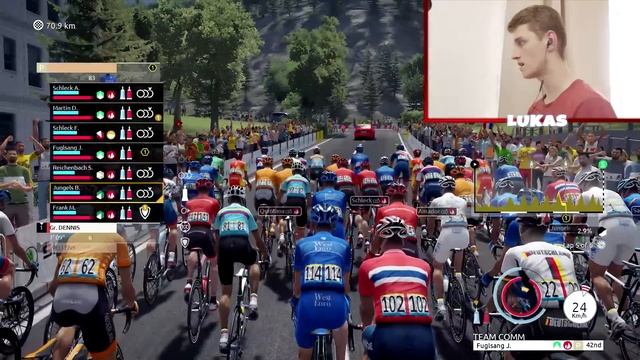 Le Tour De France 2019 - Innsbruck World Championship (TDF Denmark Gameplay PS4) смотреть онлайн