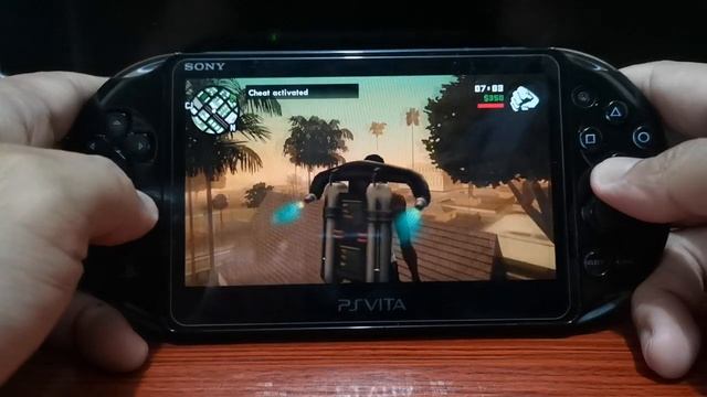 How to input cheat codes on GTA San Andreas port on PSVITA