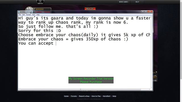 AQW- Adventure Quest Worlds [A faster way to rankup chaos reputation] смотреть онлайн