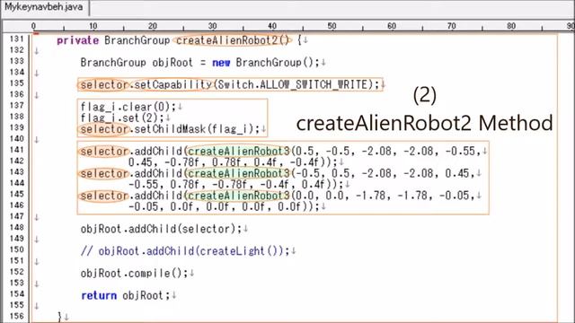 Java 3D: How to Make a Walking Little Alien Robot (with Source Code)