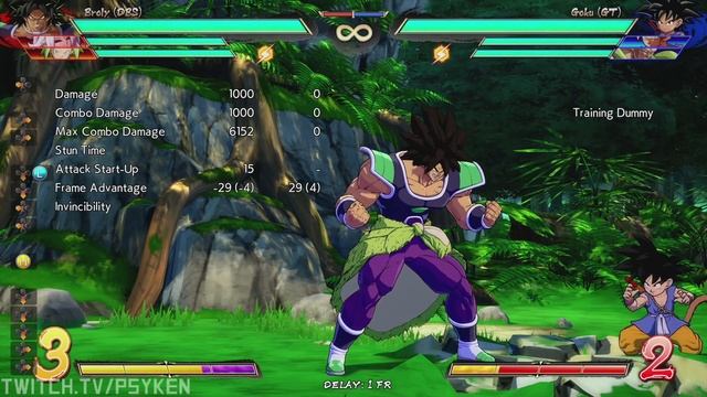 [DBFZ] DBS Broly Season 3 Combo tutorial / guide / explanation (BnBs included) [Dragonball FighterZ