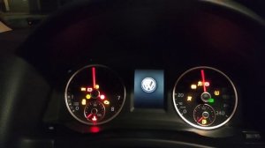 Тест стрелок Volkswagen Tiguan 1 рестайлинг 2012 год.