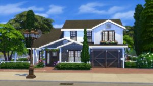 Семейный дом в пригороде | Симс 4 Строительство | Mulena Sims 4