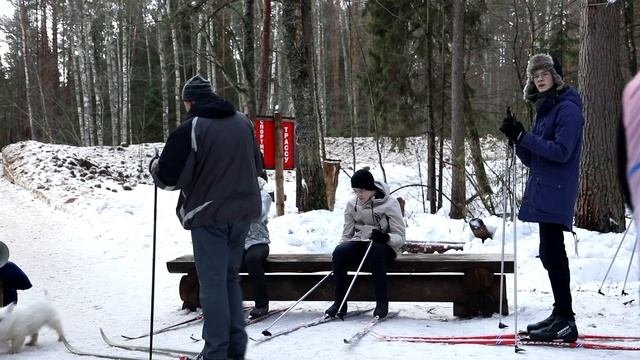 23 февраля 2022 года на лыжне проекта "Кострома лыжная". Трасса Малышково-Середняя.