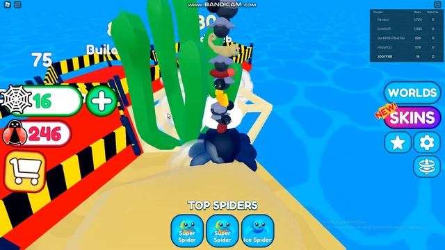 симулятор паука в роблоксе (Roblox)