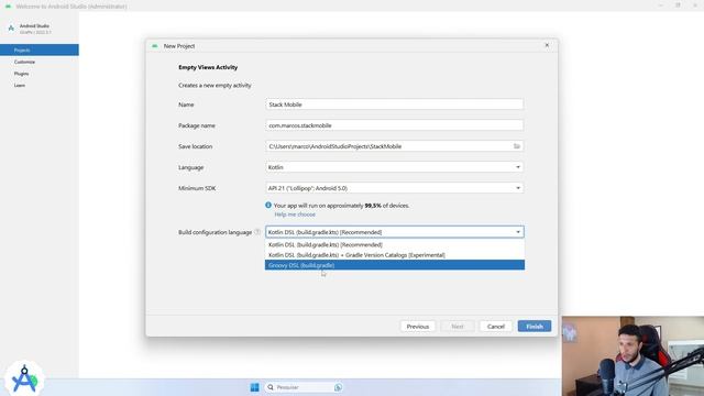 Android Studio Giraffe - Instalação e Configuração - Guia Completo e Atualizado + SUPER DICAS ?? смотреть онлайн