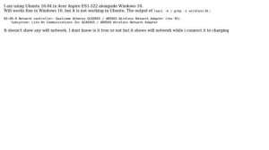 How to install wifi driver in acer aspire es1-522?