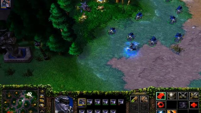 Warcraft 3 Фаст пушь Ночьные Эльфы смотреть онлайн
