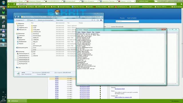 Как Сделать Minecraft Bukkit Сервер На Windows - Начало смотреть онлайн