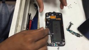 Замена экрана Samsung galaxy s6 edge Lcd Replacement