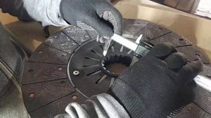 Диск сцепления ведомый трактора Т-150 (тканная и обычная накладка) - 150.21.024