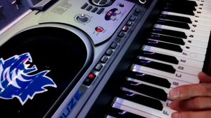 По диким степям забайкайля,синтезатор