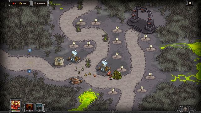 Kingdom Rush #68 "Живые деревья" | Гнилой Лес | Героизм