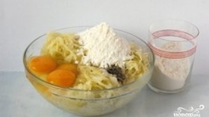 Капустные оладьи