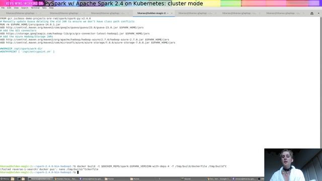 Apache Spark 2.4 on Kubernetes example with GKE - cluster mode смотреть онлайн