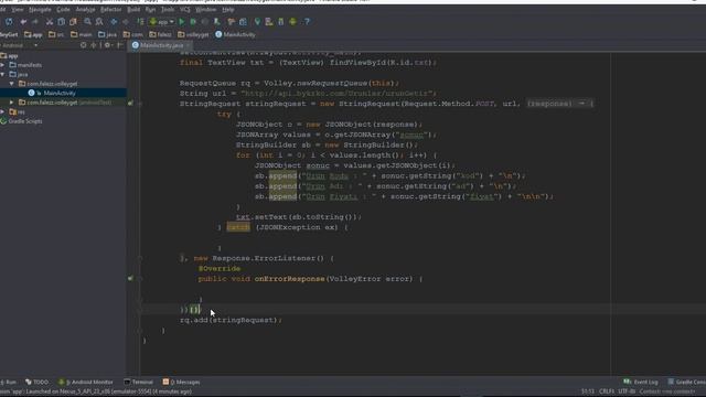 Android Ders 4 : Volley kütüphanesini kullanarak POST işlemi yapmak. смотреть онлайн