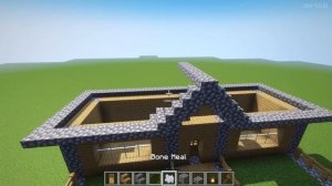 Minecraft House Tutorial :  (#17) Large Wooden Survival House (How to Build)