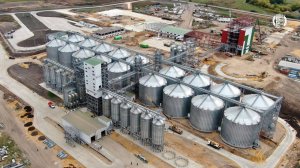 Элеваторный комплекс ГК "Агроэко". Тульская область с. Куркино