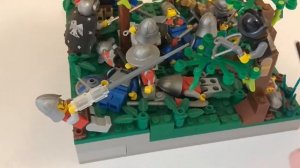 Лего самоделка Средневековье "Бойня" (13+)