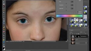 Photoshop Elements Adjustment Layers to Change Face Colors