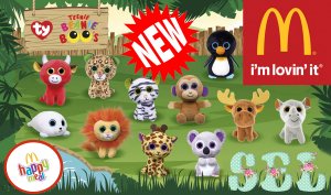 Зоопарк Бинни Бу Хэппи Мил Май Happy Meal Beanie Boos