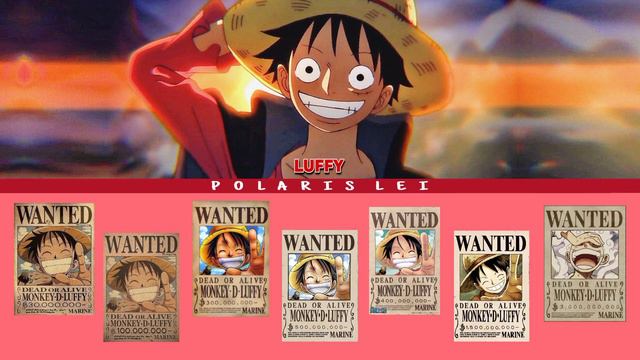 WANTED! [LUFFY] — Full Lyrics (Kan/Rom/Eng) смотреть онлайн