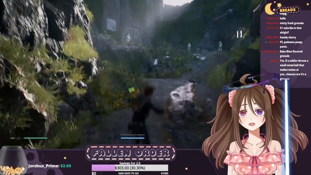【STAR WARS: FALLEN ORDER】I Want Purple Stick! #Vtuber #VtuberEN #MayThe4thBeWithYou #StarWarsDay