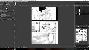Клин в GIMP. Часть 2 - Пример клина целой страницы в GIMP 2.10