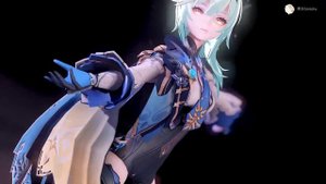 【Genshin Impact MMD/4K/60FPS】Eula【Burn My Dread】