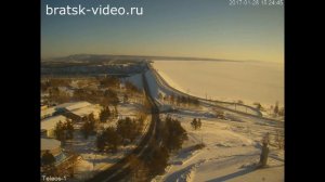 Братская ГЭС, видео с камеры , что это ?  НЛО  ? Самолёт или ? 2017 год.