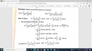 Laplace Transform of Convolution