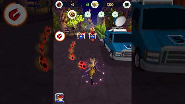 Miraculous Ladybug & Cat Noir 🐞QUEEN BEE Mission in Paris: Collect 60 VENOM TOKENS! смотреть онлайн