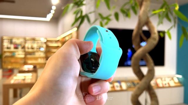 Ремешок Band Silicone для Apple Watch 42/44 mm, силиконовый(Мятный) смотреть онлайн