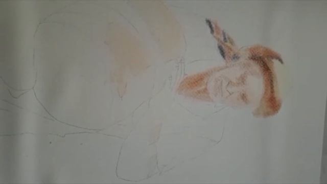 Видеоурок по живописи для 4 класса. Преподаватель Тлиф Ф.А. смотреть онлайн