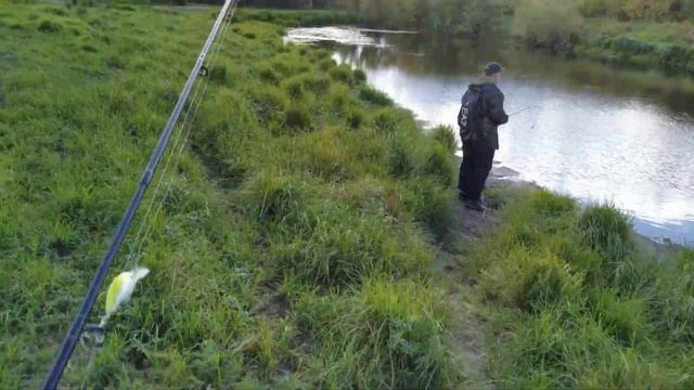 Рыбачу в сентябре на воблеры и на джиг. Рыбачим на щуку. р.Алабуга