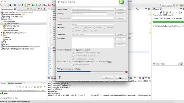 maven project to spring boot project part 1