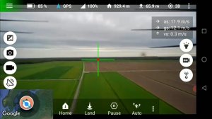 Полёт с грузом 500г и сброс на skydroid mx450
