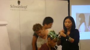 Schwarzkopf Perm  Hairshow Part One