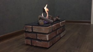 Супергорение биокамина своими руками. Биокамин собственного производства. Очень красивое горение