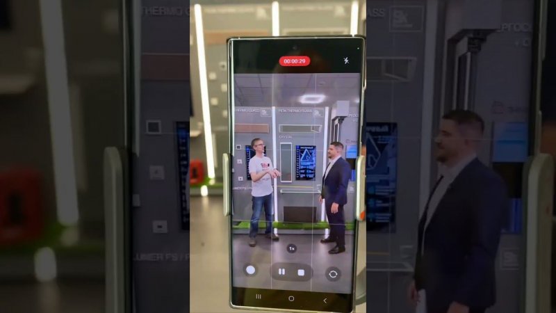 Рабочие моменты . Снимаем сюжет про компанию TermoGlass