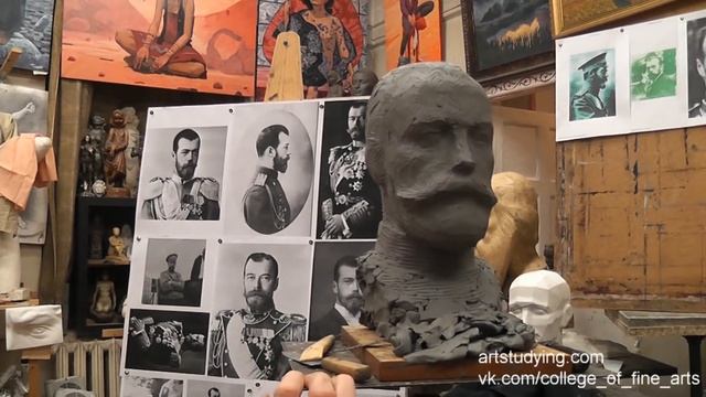 Еще о лепке портрета по фото
