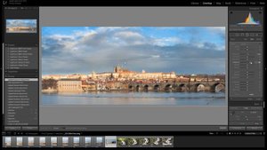Склейка панорамы в Lightroom CC 2015
