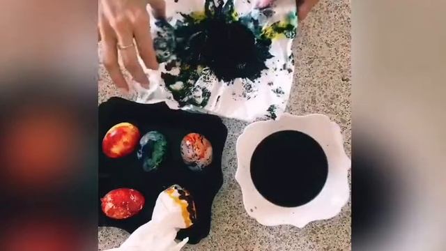 Мастер-класс: делаем цветные яйца