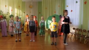 Сценка "Спор овощей"